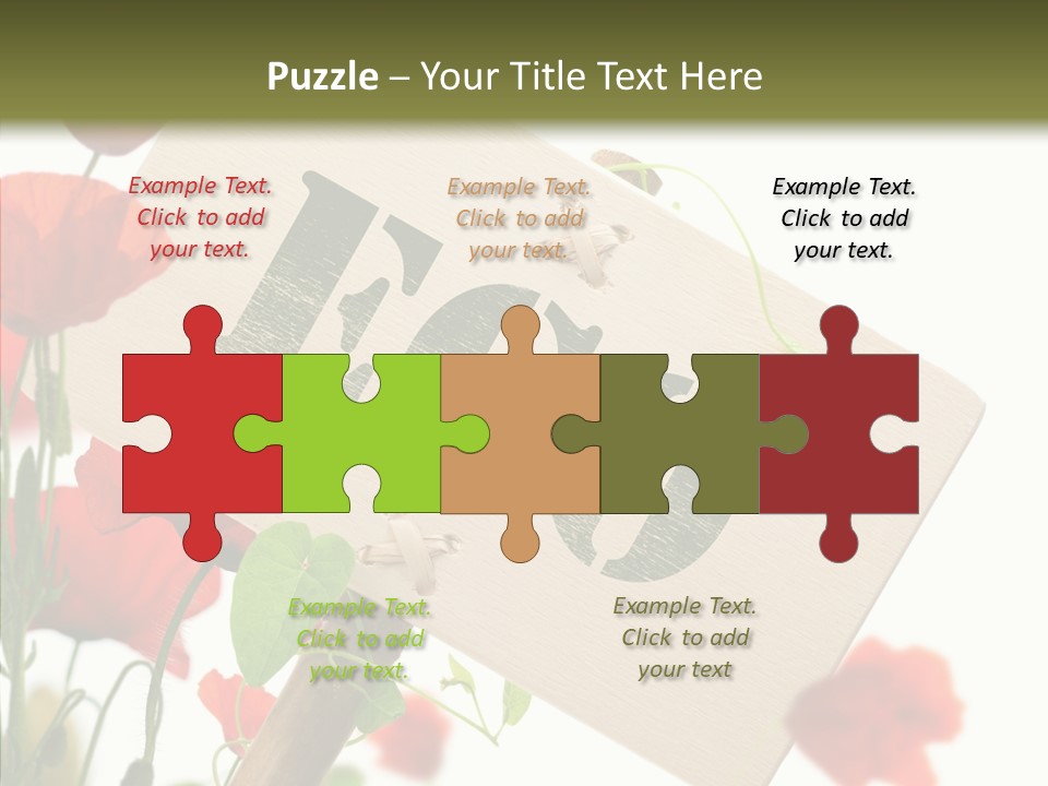 Sign Text Spring PowerPoint Template