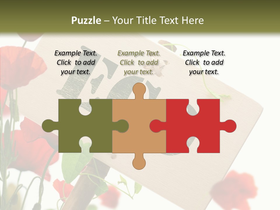 Sign Text Spring PowerPoint Template