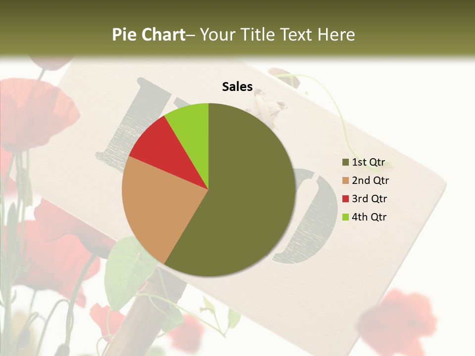 Sign Text Spring PowerPoint Template