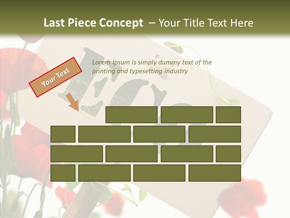 Sign Text Spring PowerPoint Template