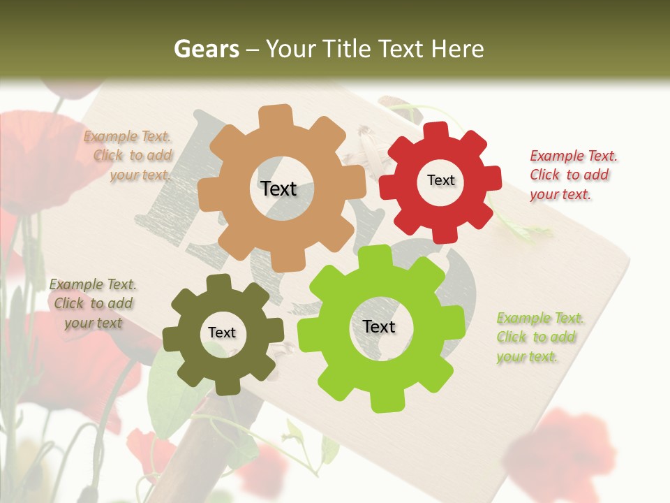 Sign Text Spring PowerPoint Template