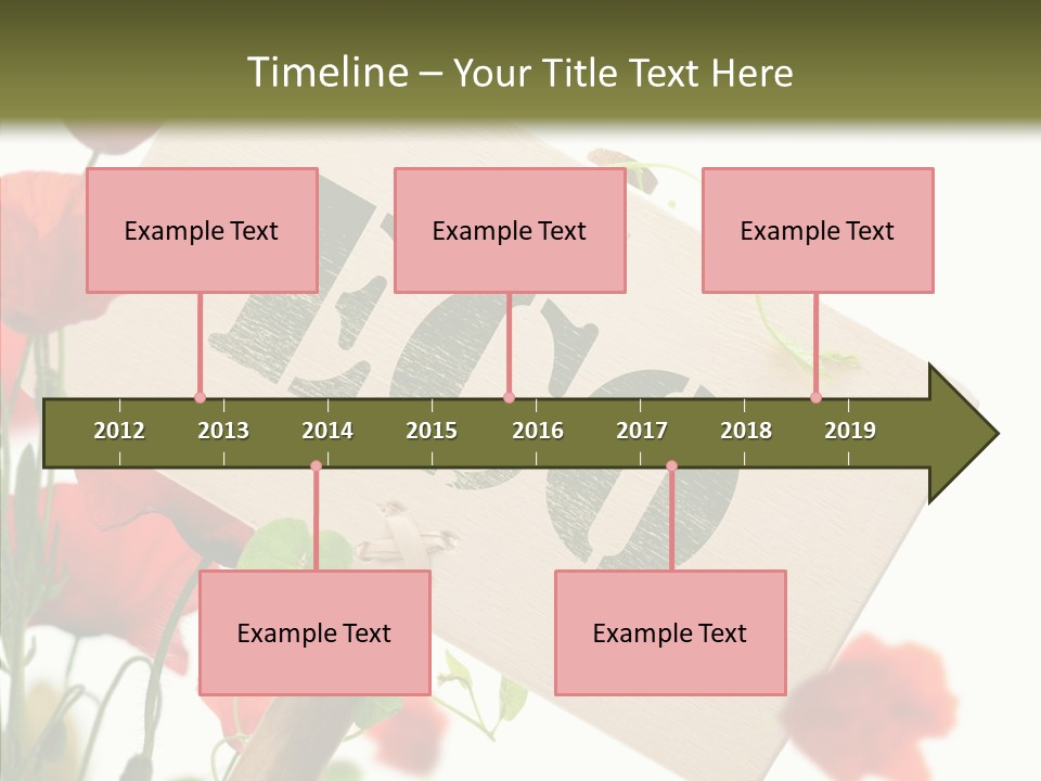 Sign Text Spring PowerPoint Template