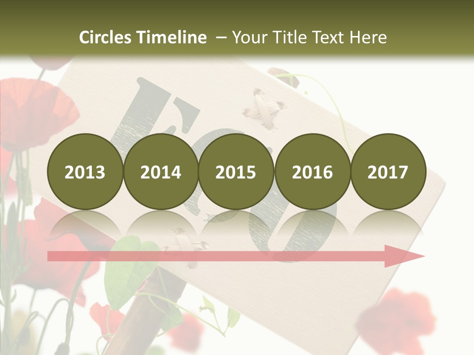 Sign Text Spring PowerPoint Template