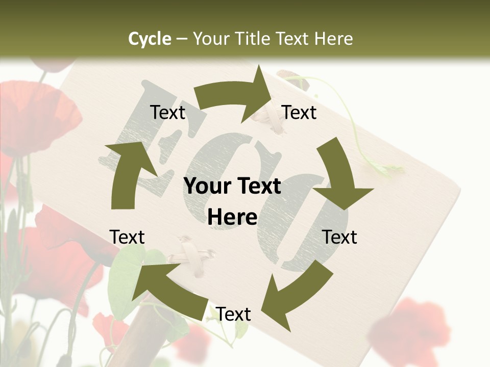 Sign Text Spring PowerPoint Template