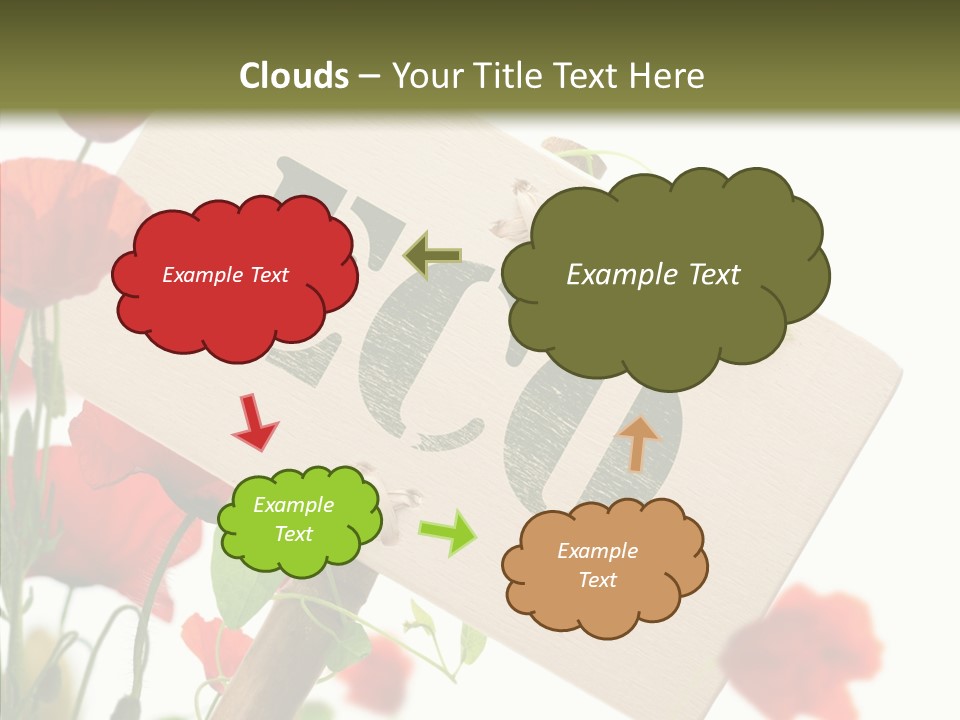 Sign Text Spring PowerPoint Template