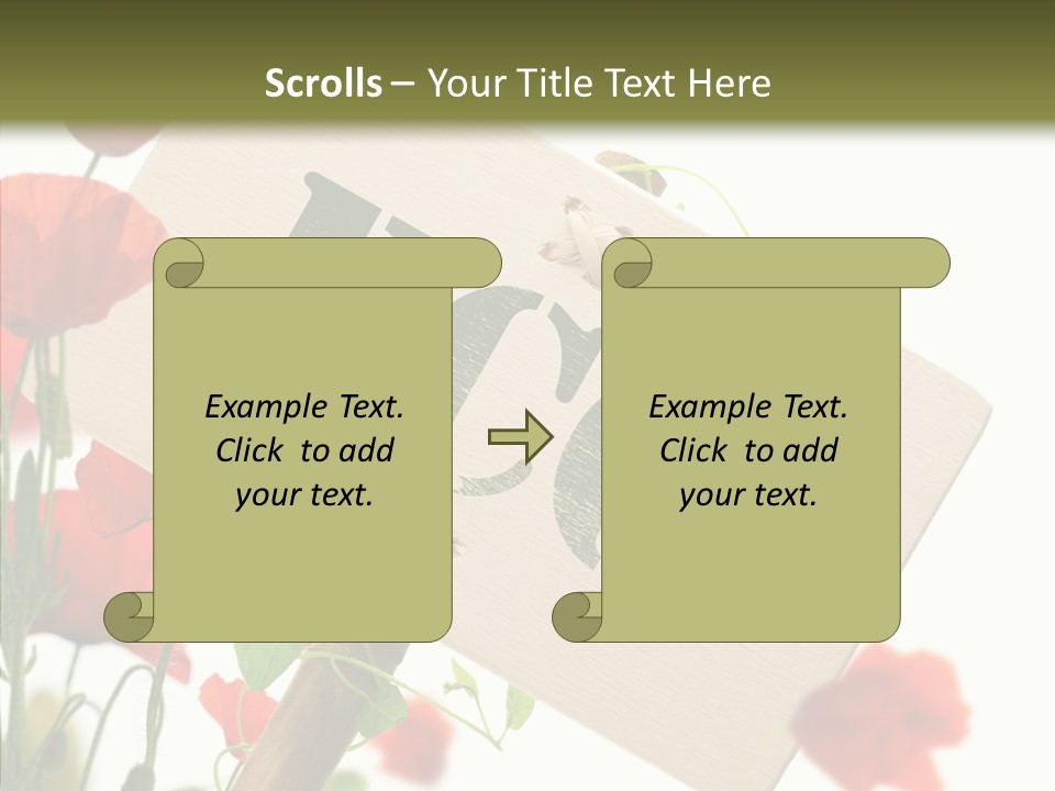 Sign Text Spring PowerPoint Template