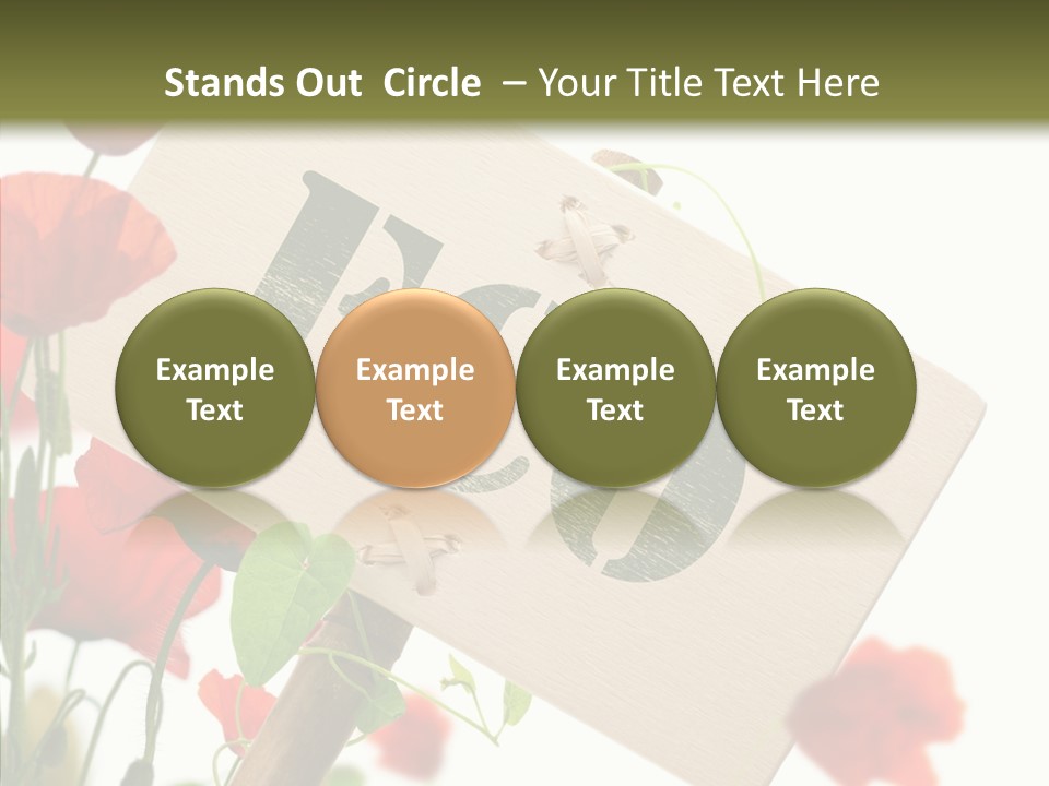 Sign Text Spring PowerPoint Template