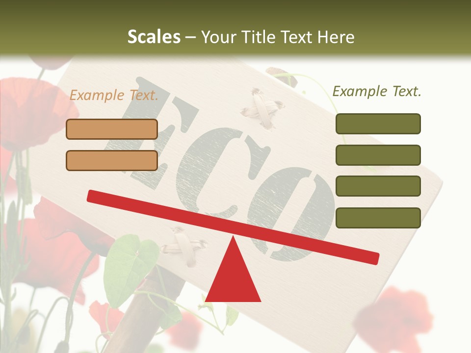 Sign Text Spring PowerPoint Template
