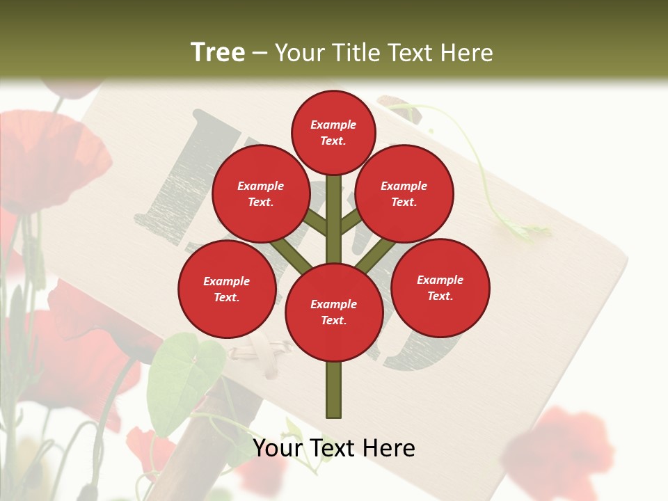 Sign Text Spring PowerPoint Template