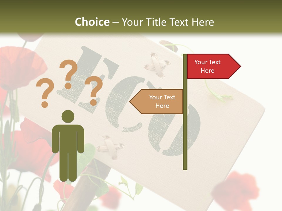 Sign Text Spring PowerPoint Template