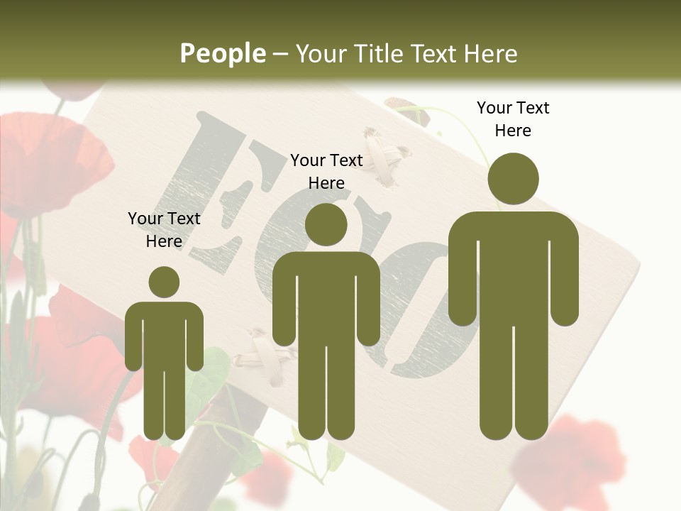 Sign Text Spring PowerPoint Template