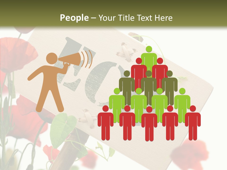 Sign Text Spring PowerPoint Template