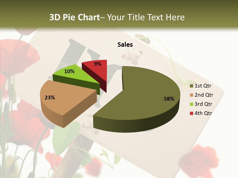 Sign Text Spring PowerPoint Template