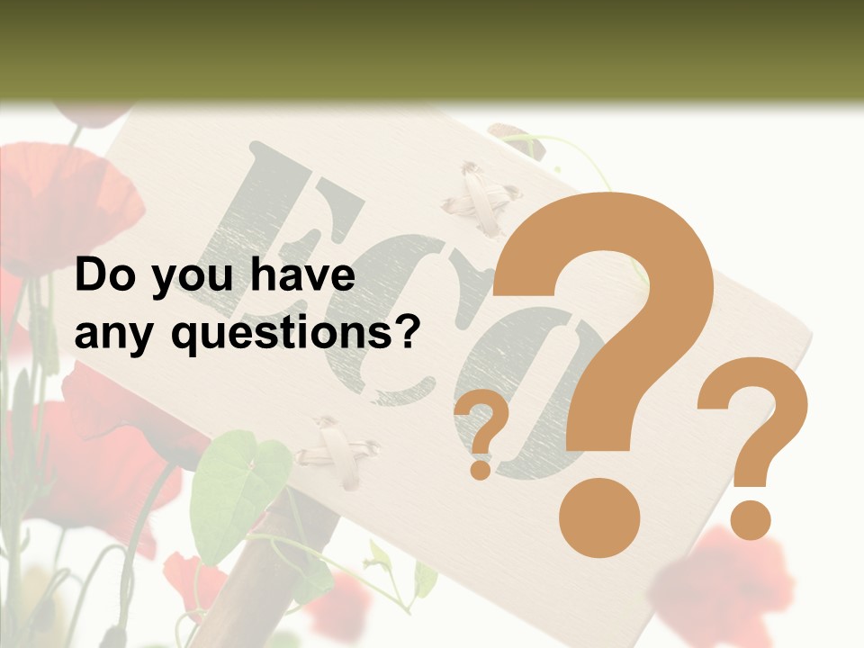 Sign Text Spring PowerPoint Template