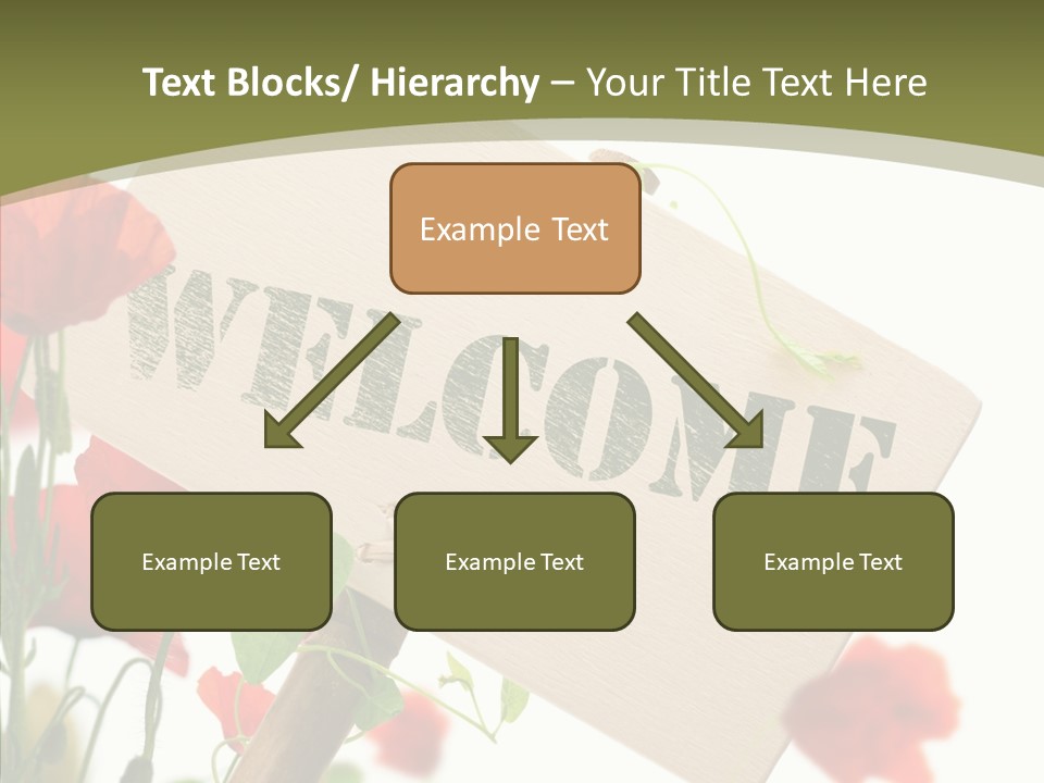 Concept Border Green PowerPoint Template