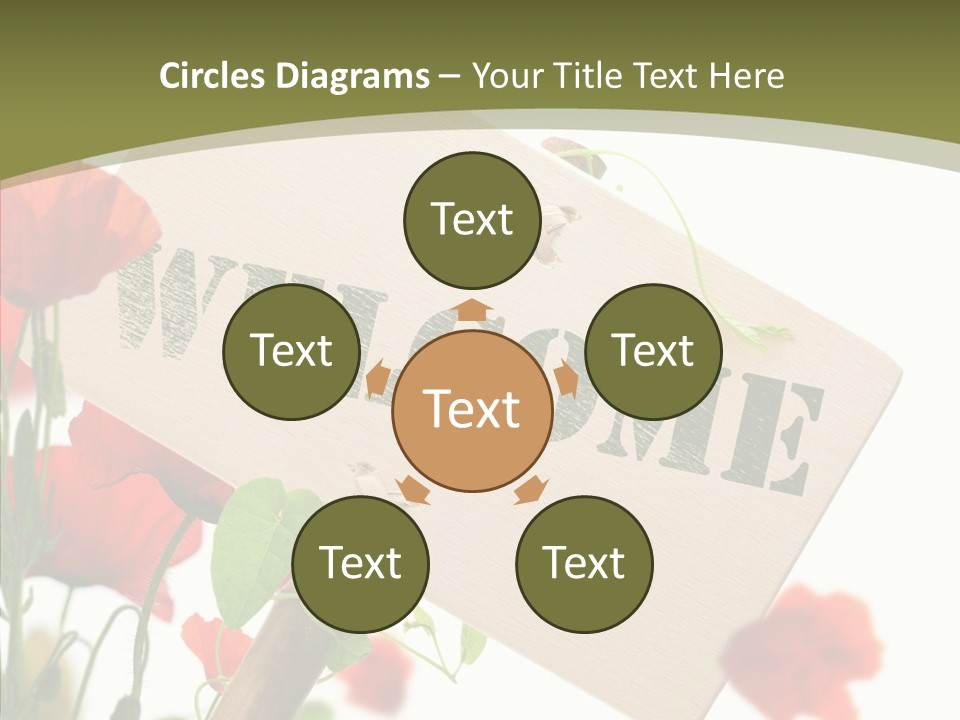 Concept Border Green PowerPoint Template