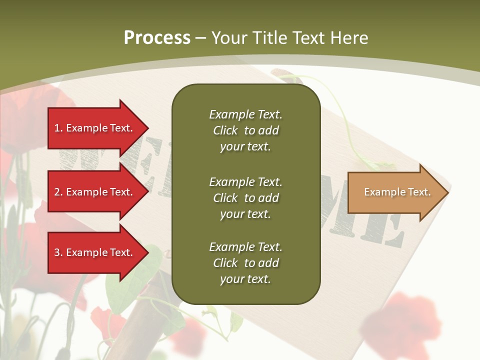 Concept Border Green PowerPoint Template