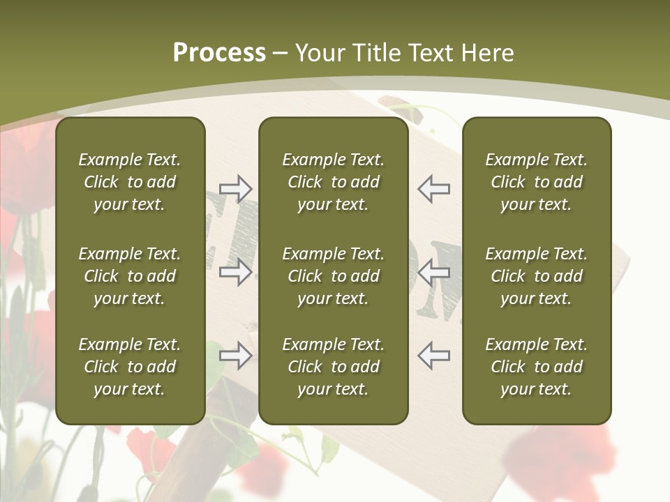 Concept Border Green PowerPoint Template