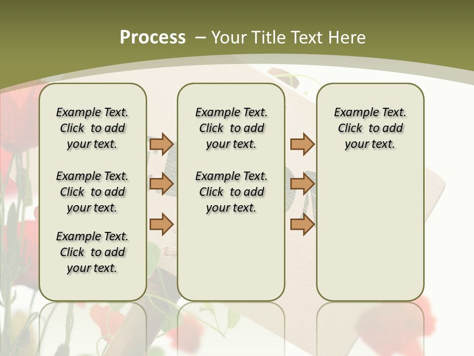 Concept Border Green PowerPoint Template