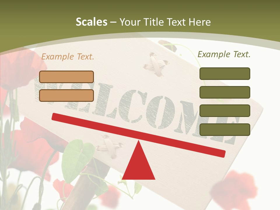 Concept Border Green PowerPoint Template