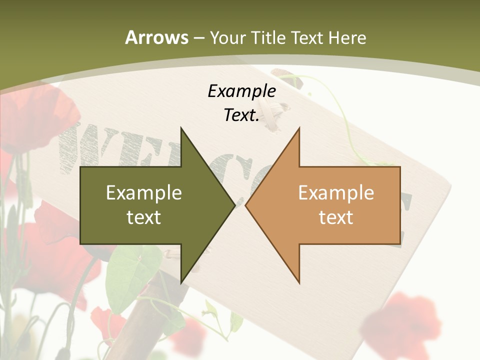 Concept Border Green PowerPoint Template