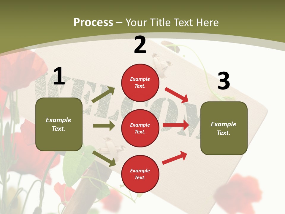 Concept Border Green PowerPoint Template