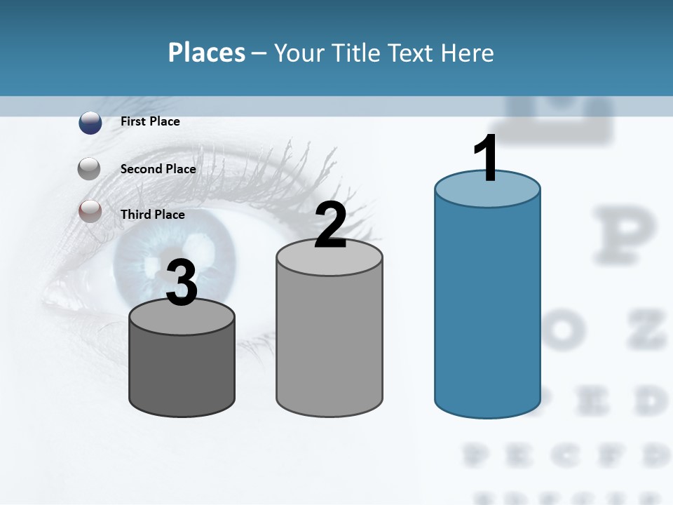 Number View Lens PowerPoint Template