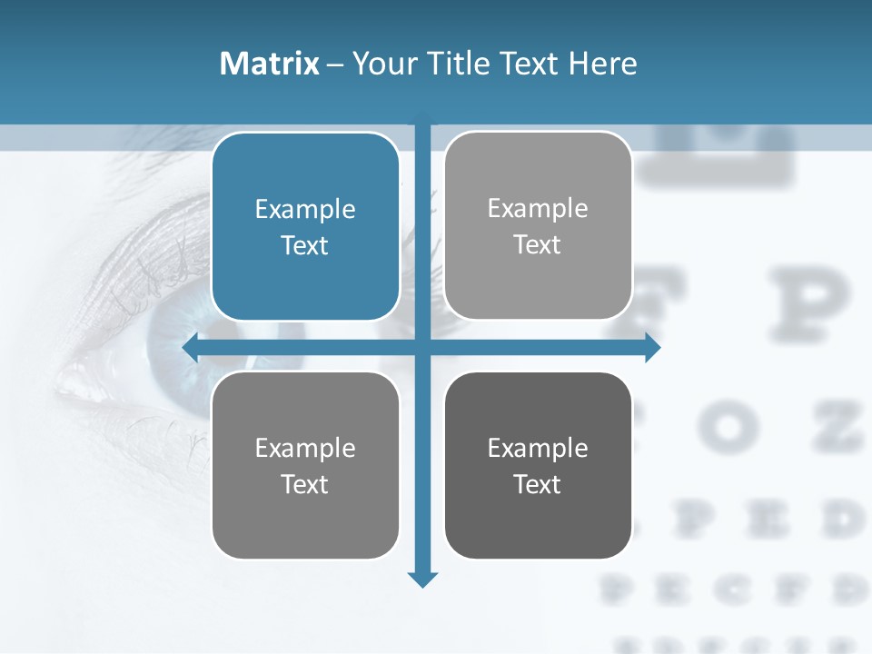 Number View Lens PowerPoint Template