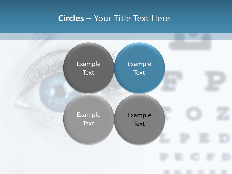 Number View Lens PowerPoint Template