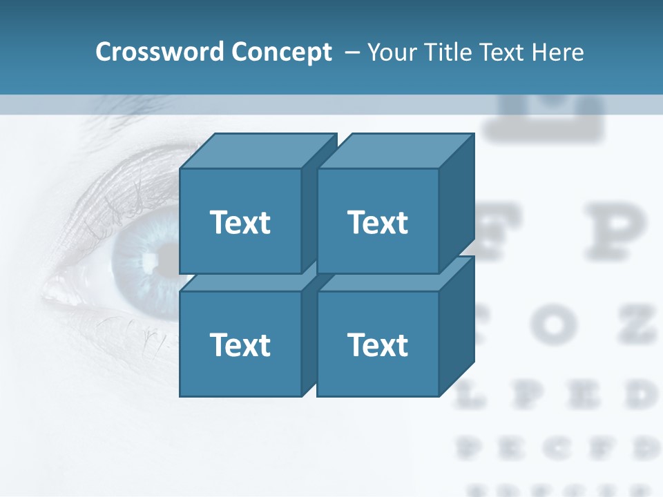 Number View Lens PowerPoint Template