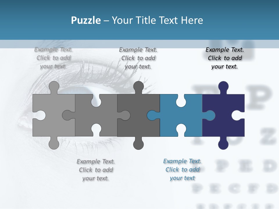 Number View Lens PowerPoint Template