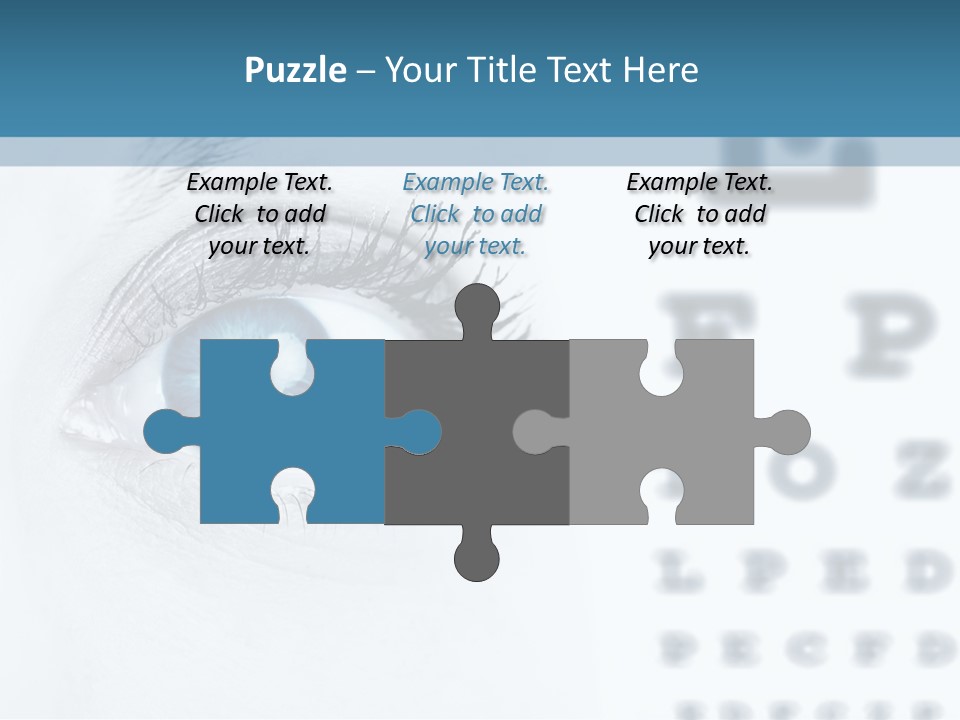 Number View Lens PowerPoint Template
