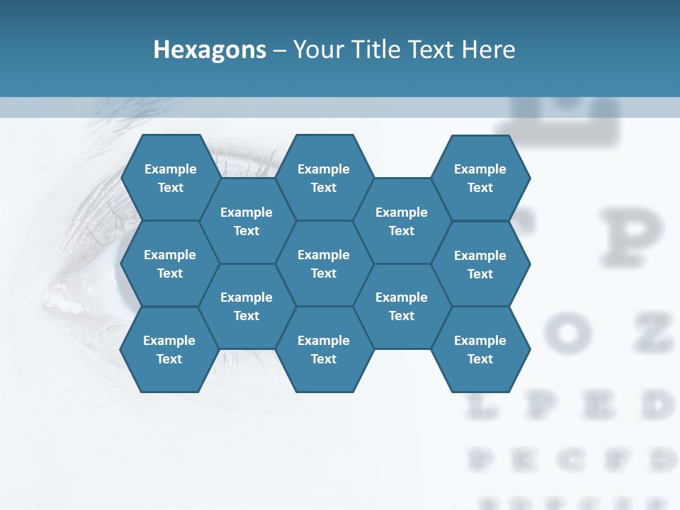 Number View Lens PowerPoint Template