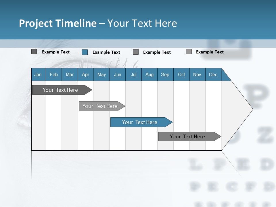 Number View Lens PowerPoint Template