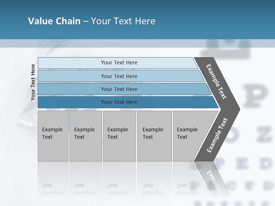 Number View Lens PowerPoint Template