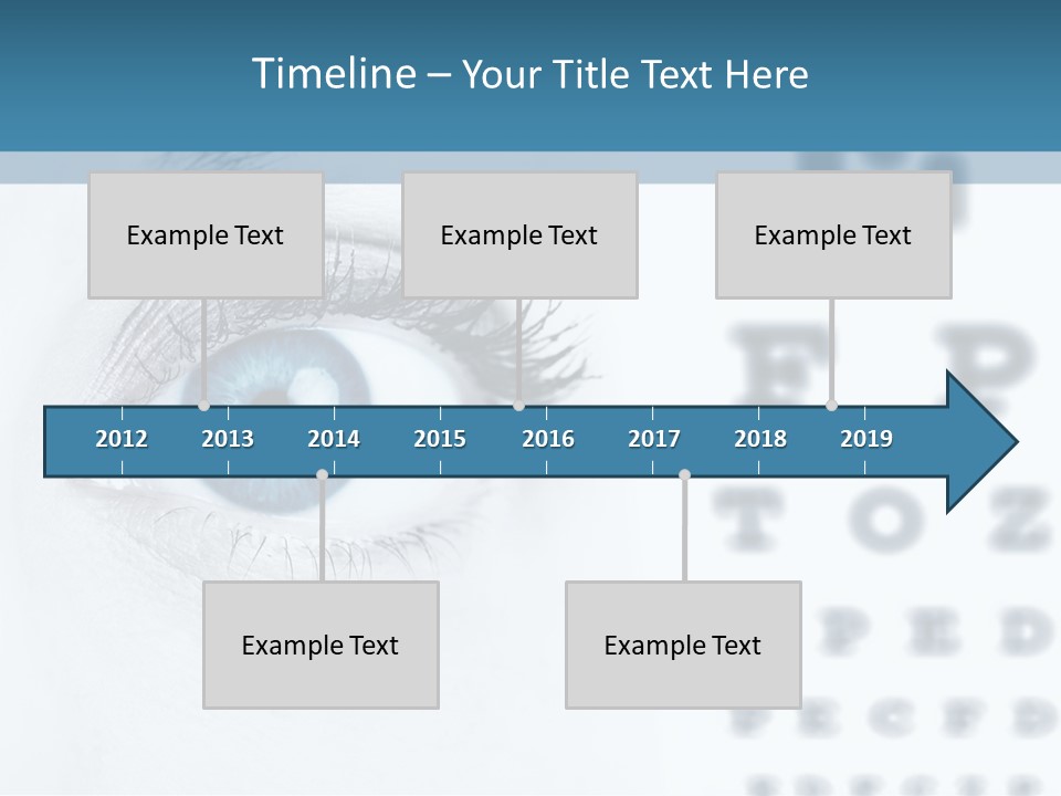 Number View Lens PowerPoint Template