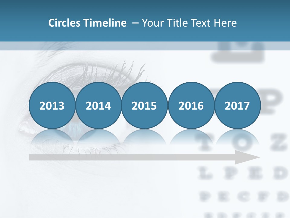 Number View Lens PowerPoint Template
