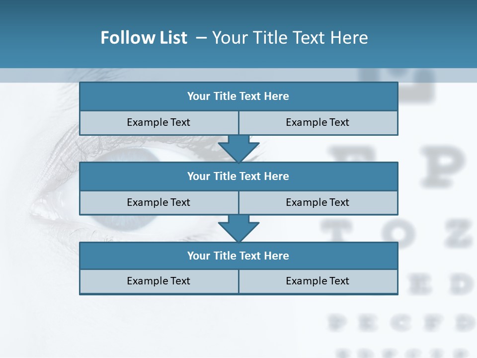 Number View Lens PowerPoint Template