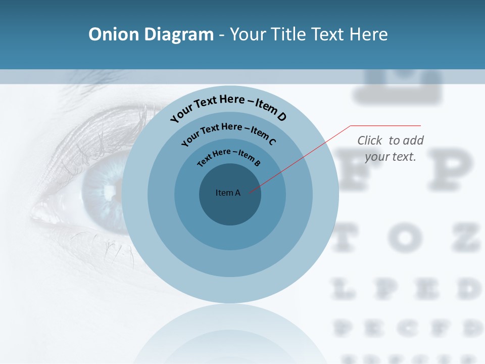 Number View Lens PowerPoint Template