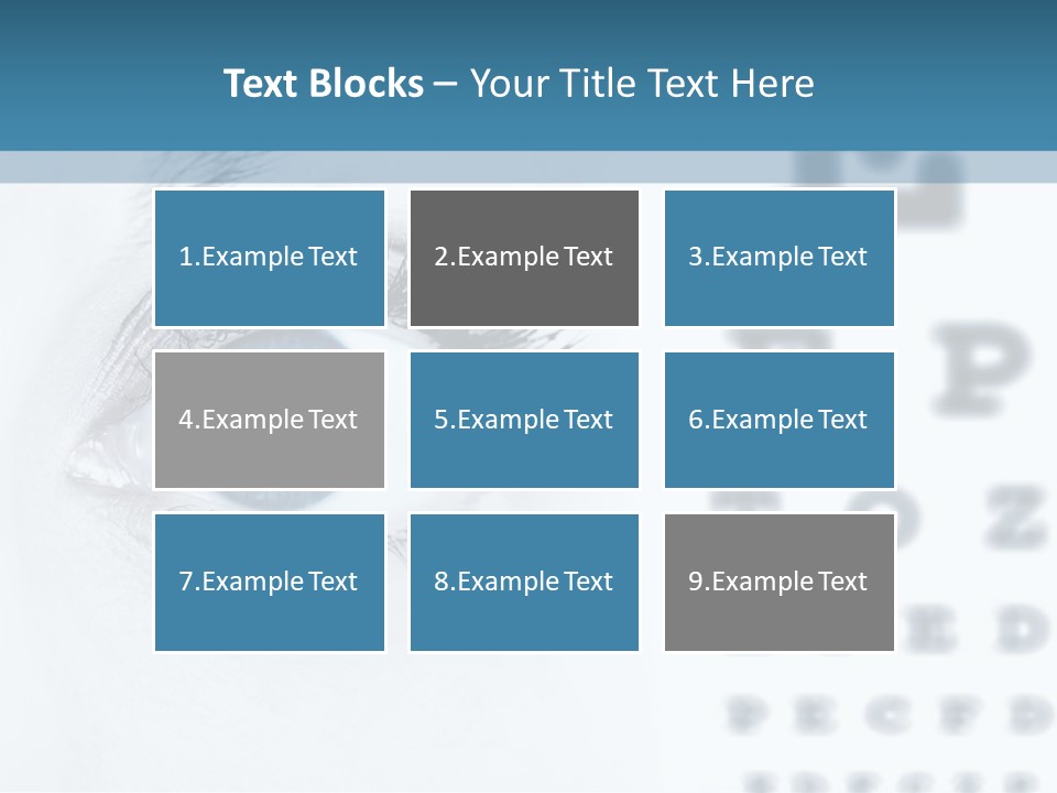 Number View Lens PowerPoint Template