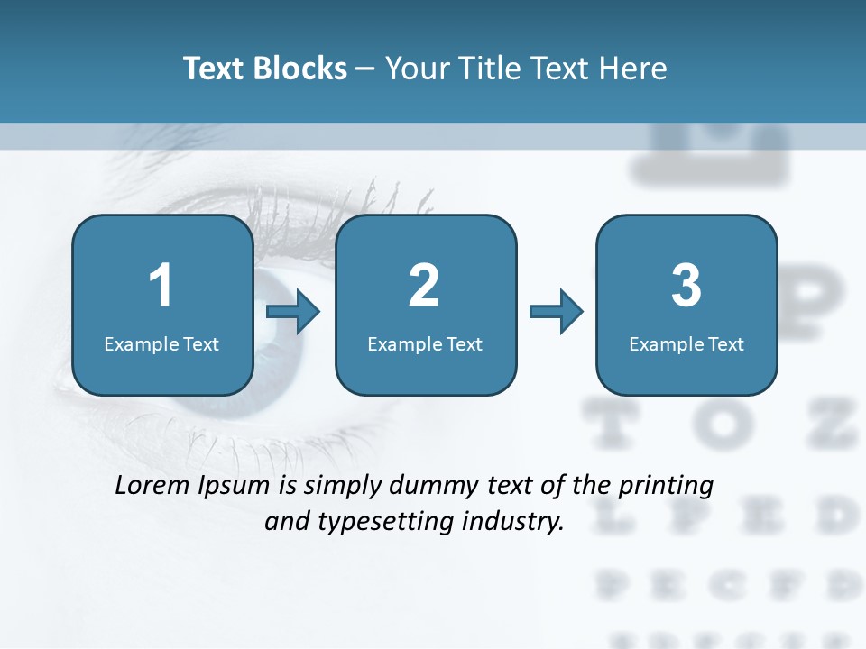 Number View Lens PowerPoint Template