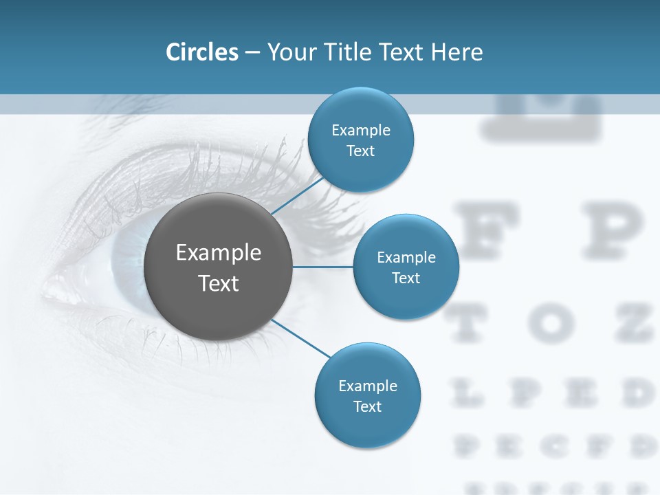 Number View Lens PowerPoint Template
