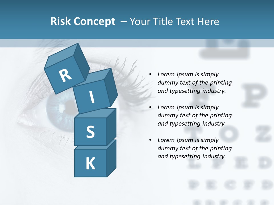 Number View Lens PowerPoint Template