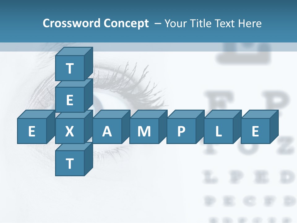 Number View Lens PowerPoint Template