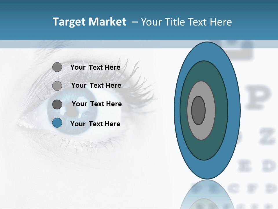 Number View Lens PowerPoint Template