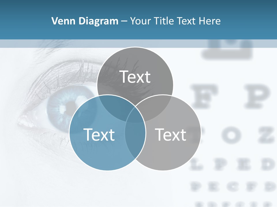 Number View Lens PowerPoint Template