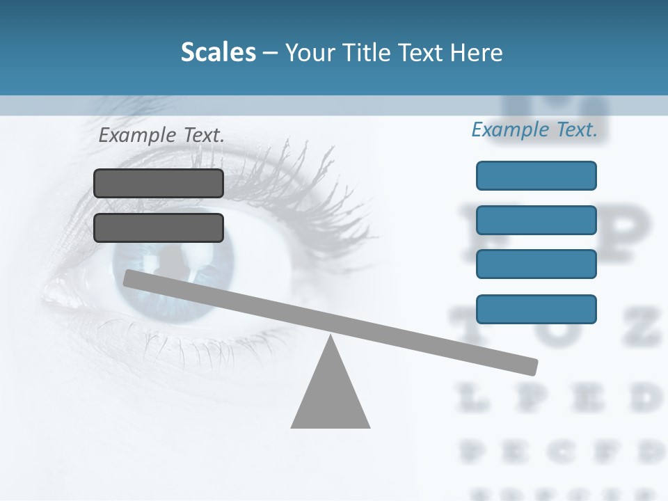 Number View Lens PowerPoint Template