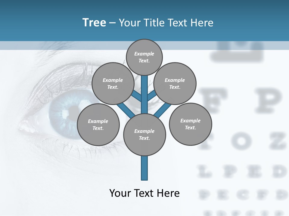 Number View Lens PowerPoint Template