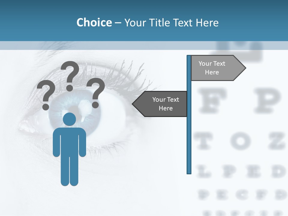 Number View Lens PowerPoint Template
