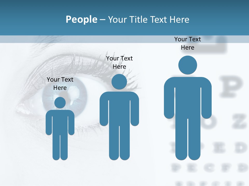 Number View Lens PowerPoint Template